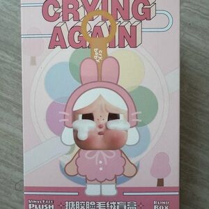 Crying Again Vinyl Face Plush Blind Box pendant- I’ll Give You All My Love